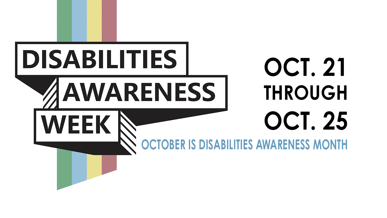 Disabilities week logo