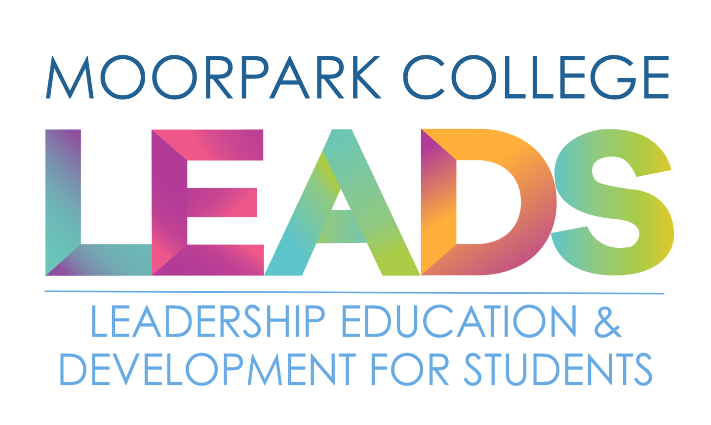 Moorpark College Leadership Education and Development for Students logo shown.