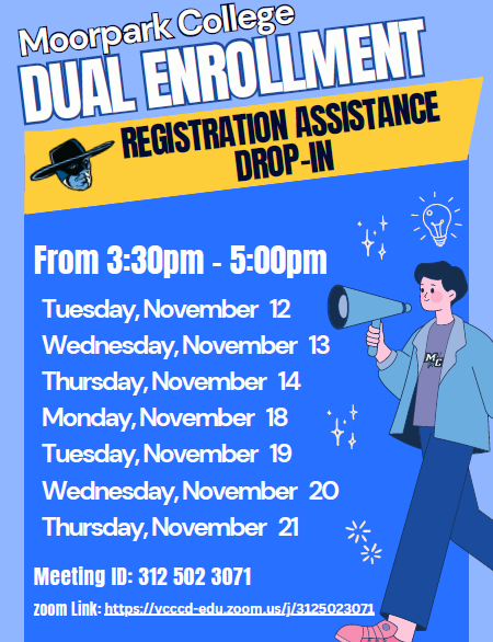 Dual Enrollment Drop In Assistance