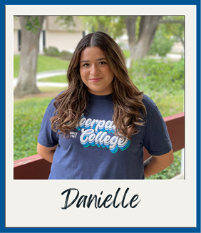 Picture of student ambassador Danielle