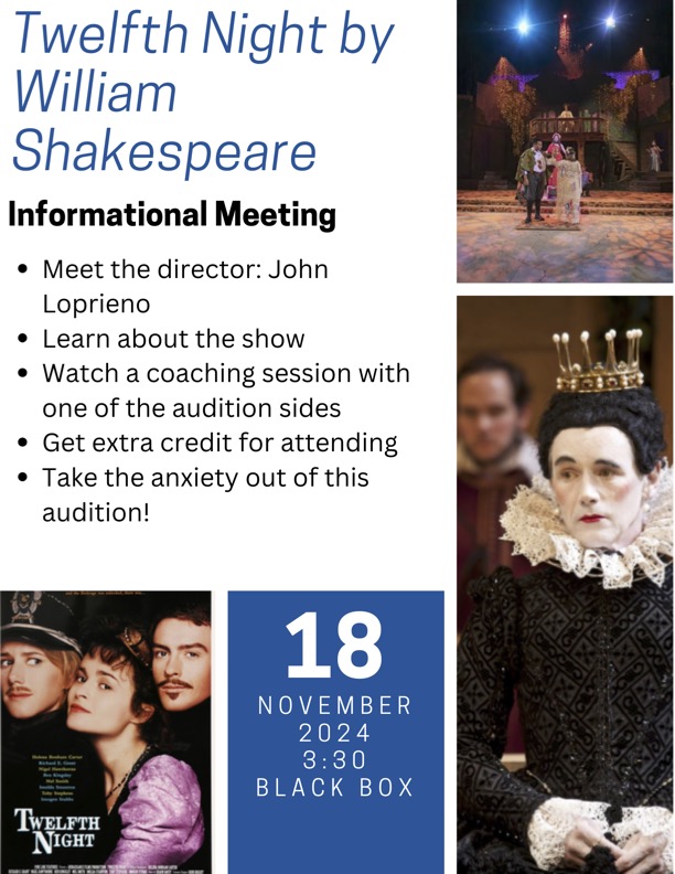 Twelfth Night Informational Meeting