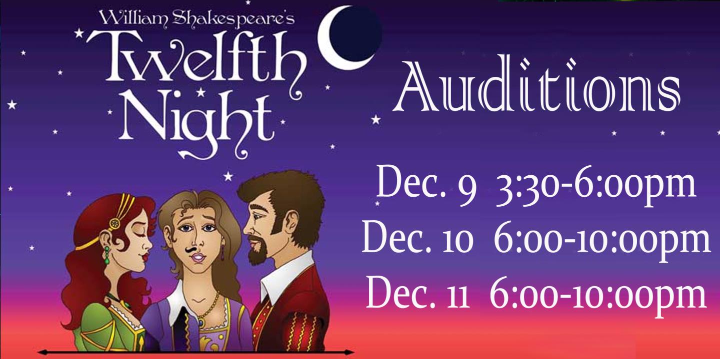 Twelfth Night Auditions