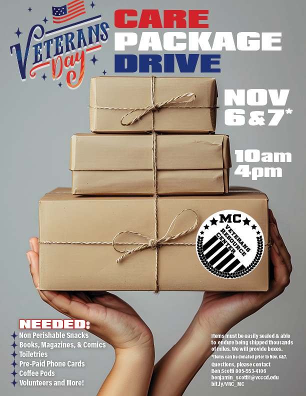 Veterans Day Care Package Drive