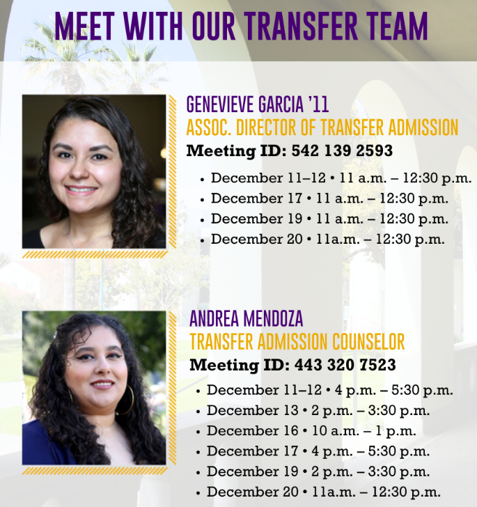 Whittier Transfer Team Information Flyer