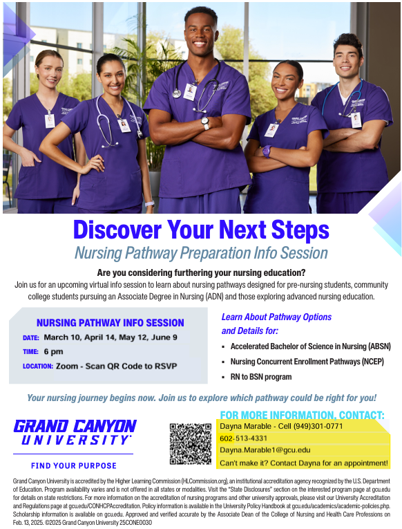 GCU Nursing Webinars