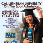 CAL Lu on the Spot Admissions
