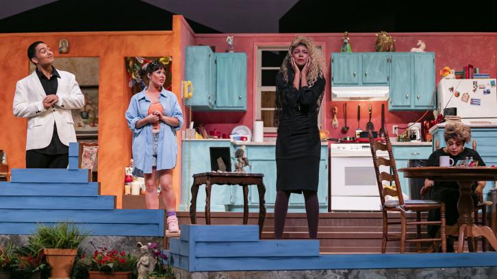 Dahlia Getting All Red & Splotchy